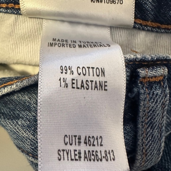 Agolde Medium Wash Blue Denim Jeans with Raw Hem | Size 25 - Picture 8 of 11